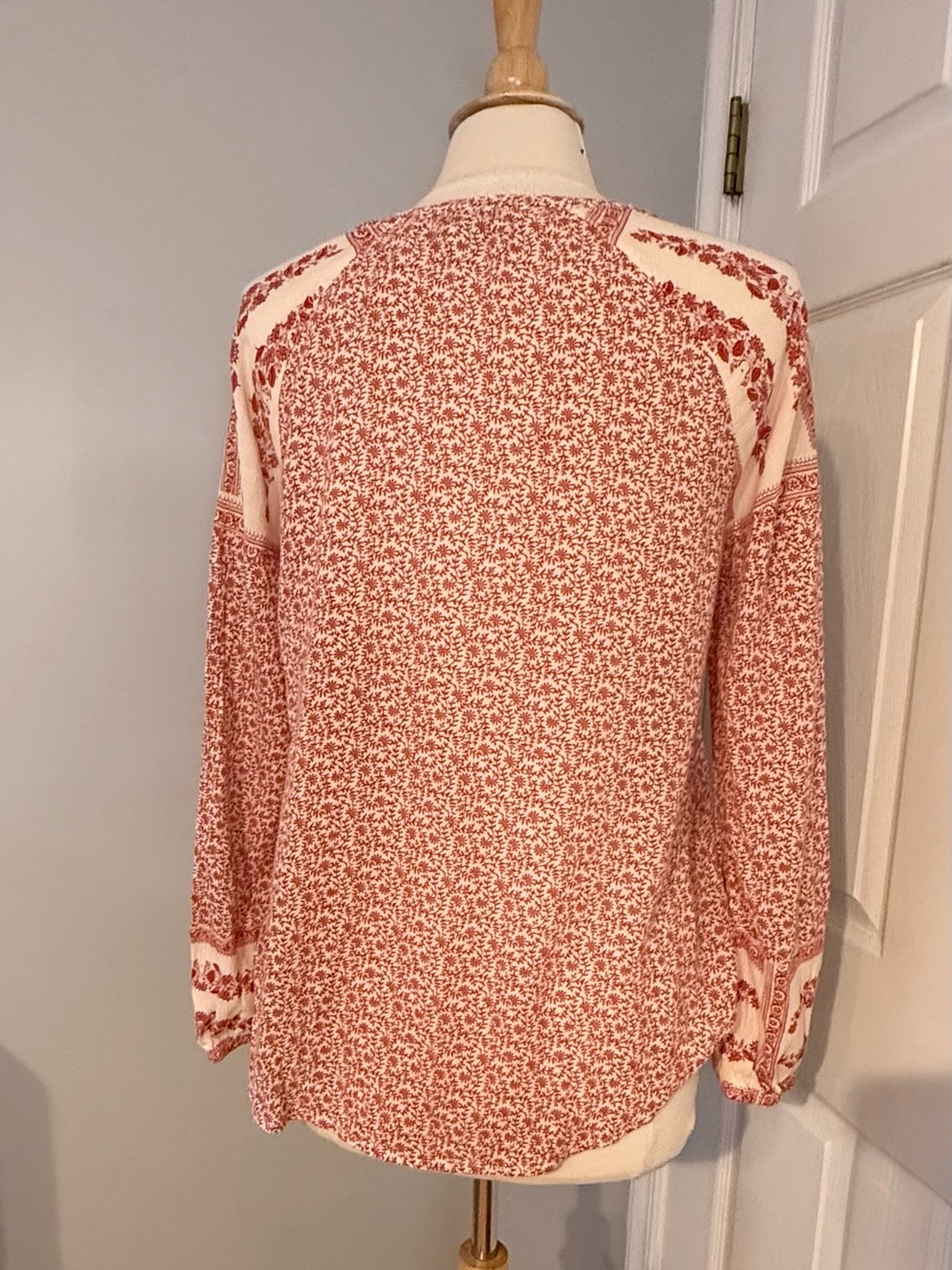 Lucky Brand Floral tunic Blouse - Picture 3 of 4